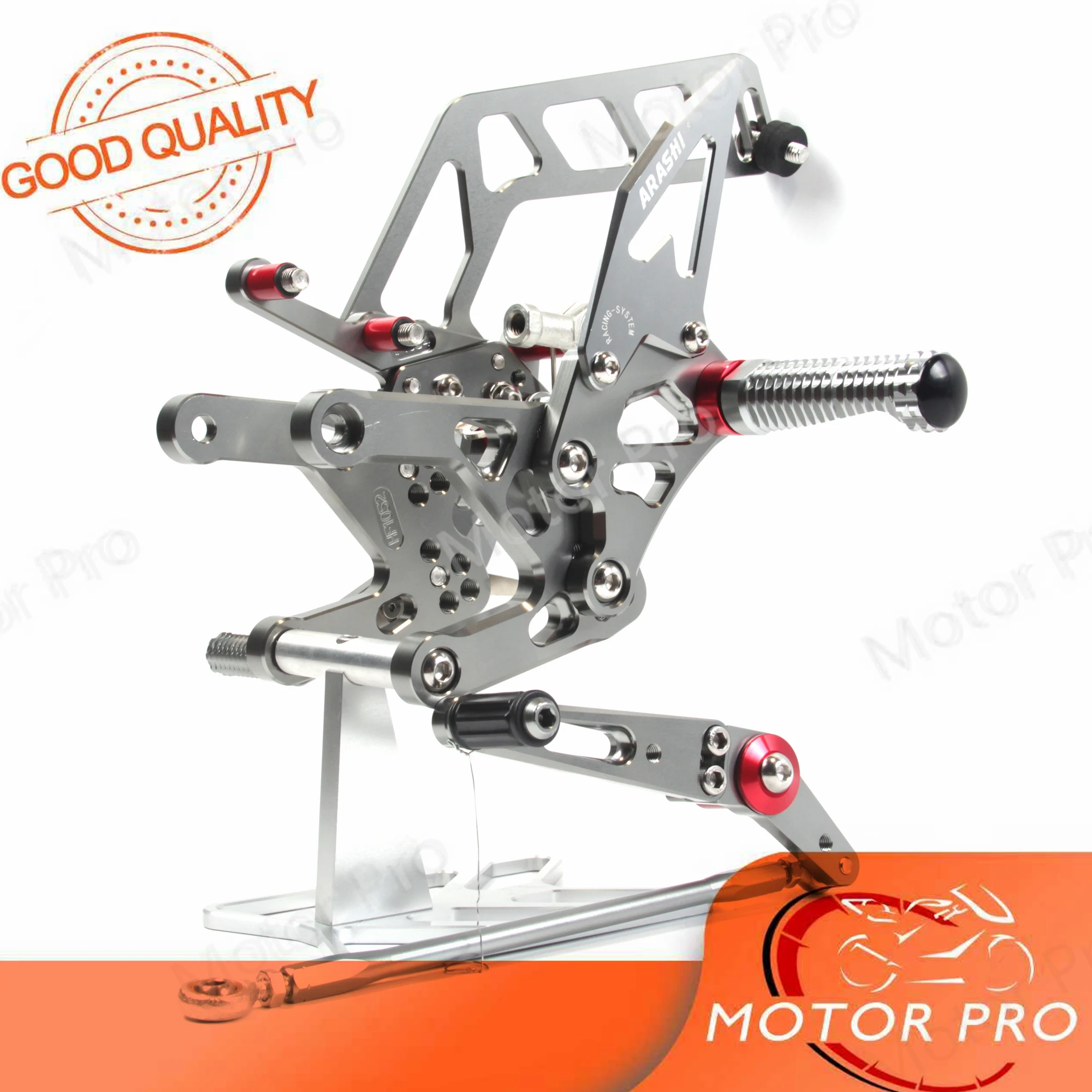 

Подходит для Yamaha MT-10 2016 2017 2018 2019 2020 2021 2022 FZ-10 Регулируемая задняя часть передач QS/гоночная задняя часть подножек педаль