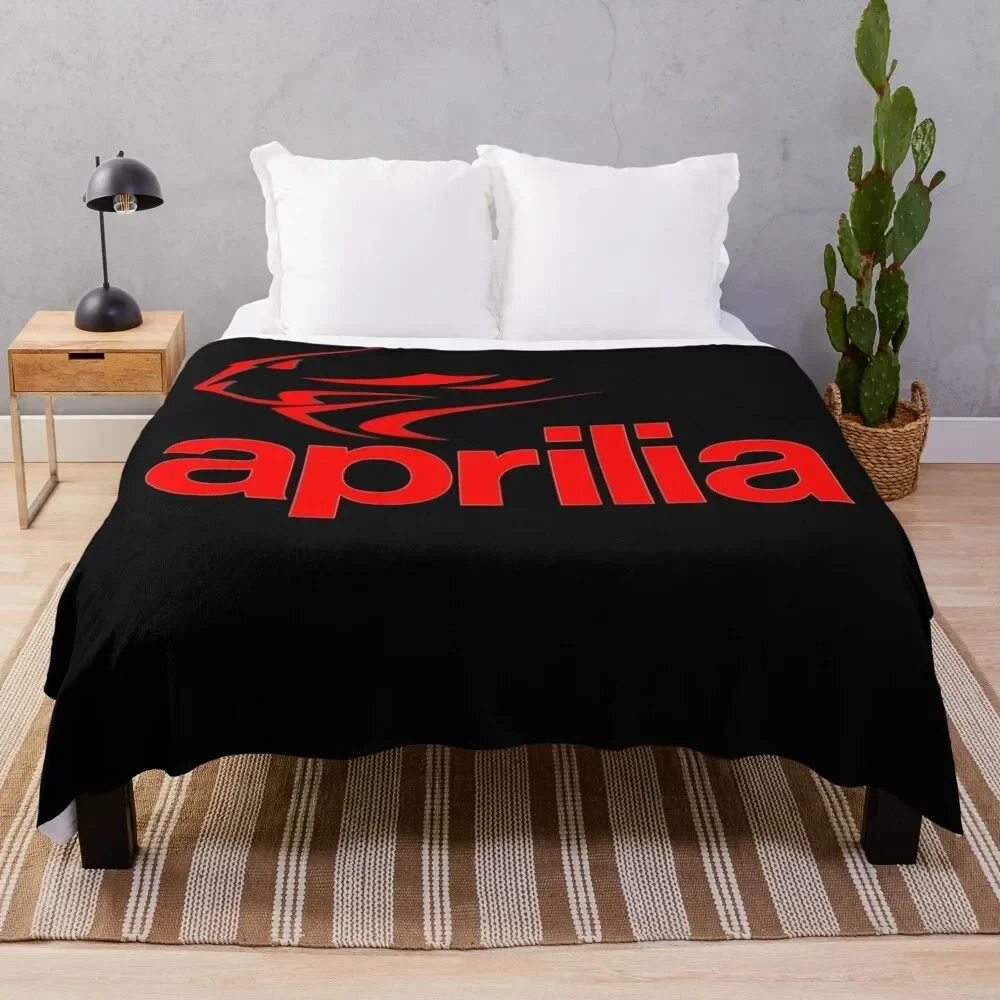 Aprilia Motorcycle Throw Blanket valentine gift ideas Soft Beds Flannel Fabric Blankets