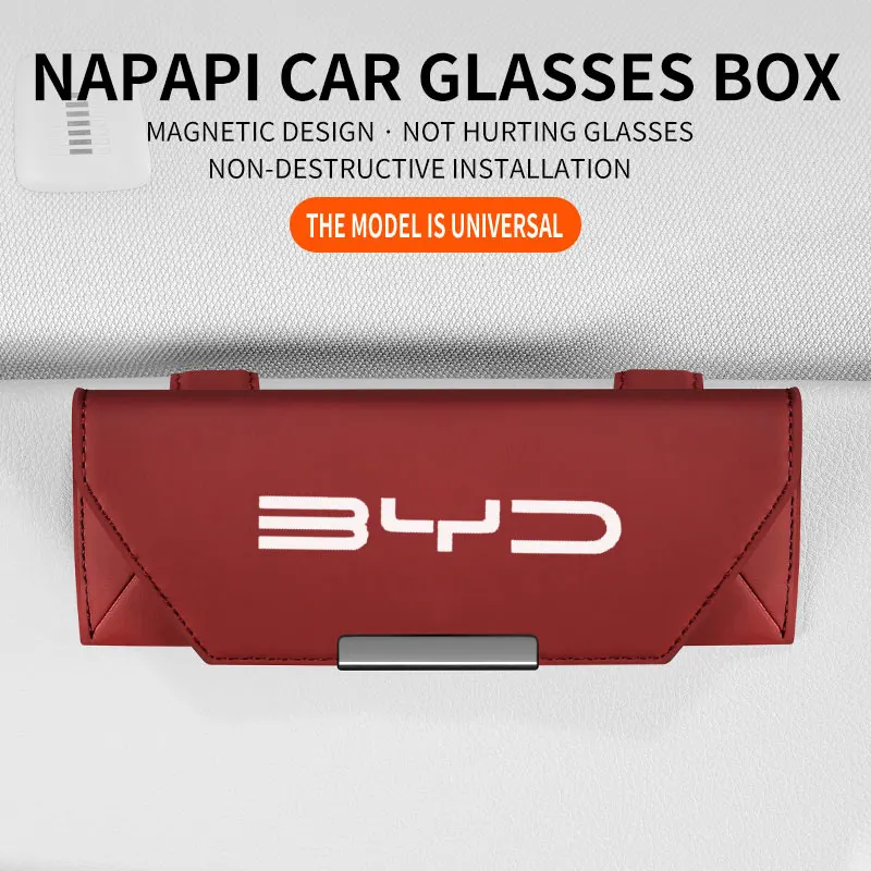 مناسبة ل BYD E2e3 ختم النورس دولفين المدمرة 05 الفرقاطة 07 نظارات السيارات النظارات الشمسية كليب #4