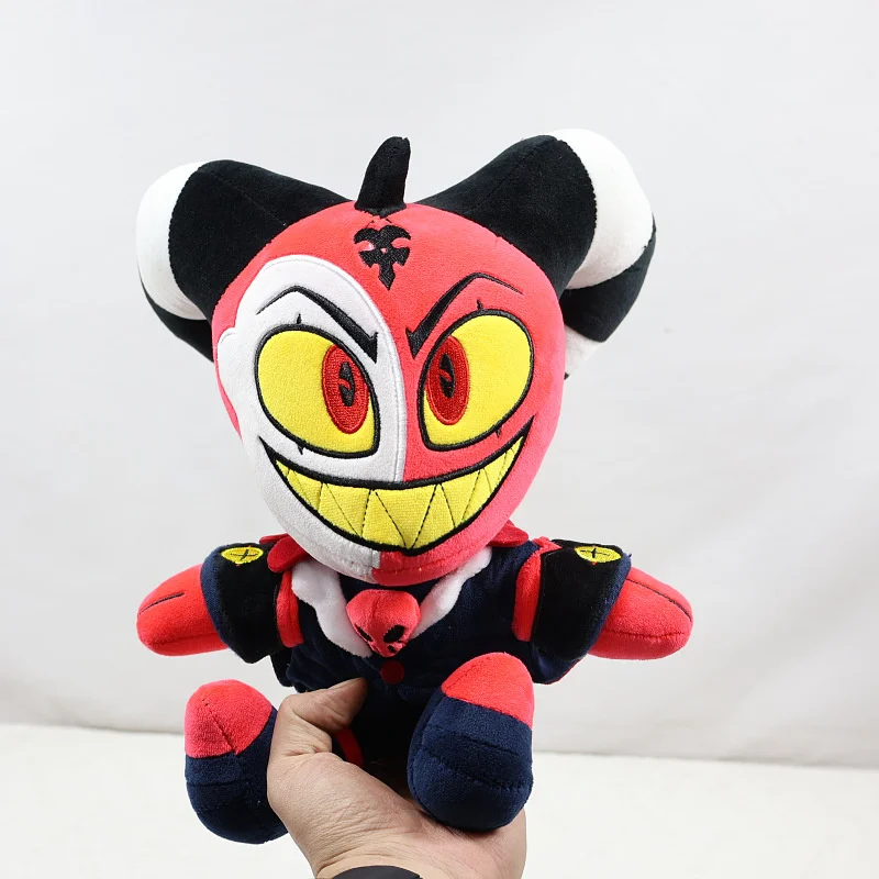 

Набор плюшевых игрушек Helluva Boss: Кукла-мультяшка Бліцо, мягкая игрушка, плюшевая кукла, подарок для фанатов, для детей и взрослых