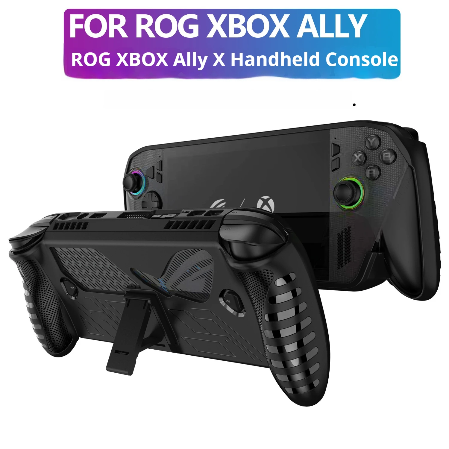 ل ROG Xbox ally غطاء حماية لوحدة التحكم في الألعاب مع قوس غطاء حماية ناعم مضاد للخدش حافظة من البولي يوريثان ملحقات الألعاب