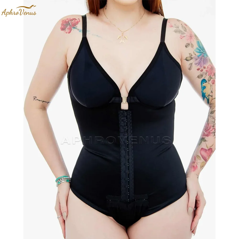 

Fajas Colombianas Women's High Compression Shapewear Bodysuit Postpartum Tummy Control Slimmer Body Shaper