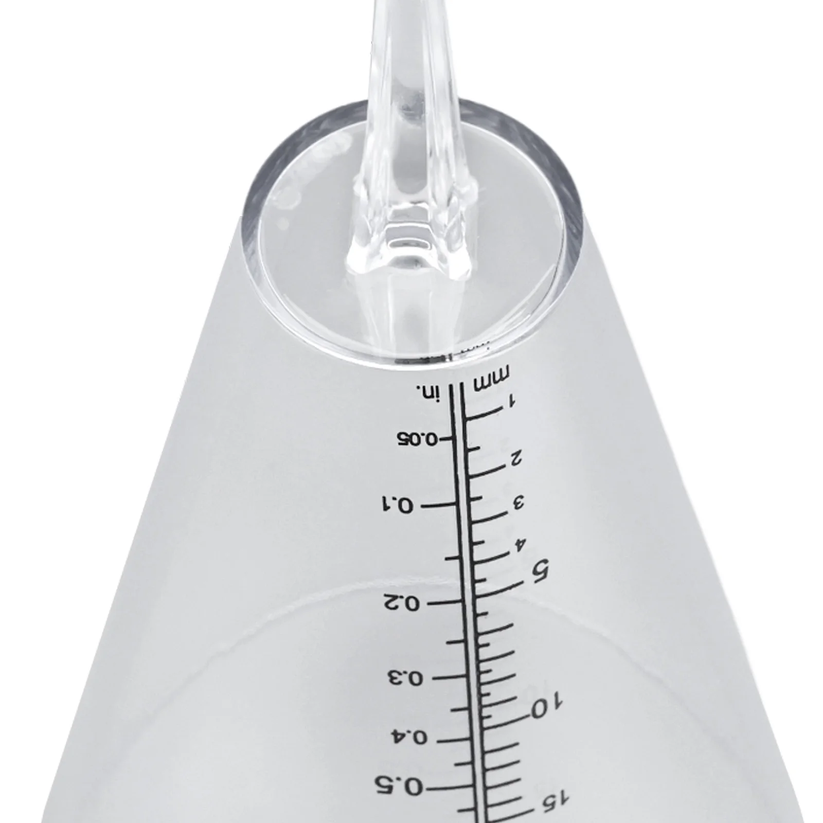 Rain Meter Measure Cone Rain Gauge Measurement Ground Precipitation Garden Rainfall Measuring Precipitation Gauge