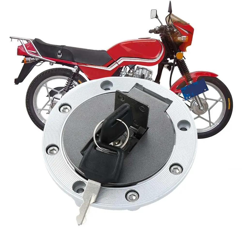 

1 Set Motorcycle Fuel Gas Tank Cover With 2 Keys Motorbike Oil Tank Cap for Yamaha YZF 600 750 XJR1200 XJR400 Motorcycle Parts