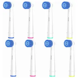4/8/16pcs Sensitive Gum Care Replacement Brush Heads Compatible with Oral- b  Electric Toothbrush,Soft Bristle for Superior