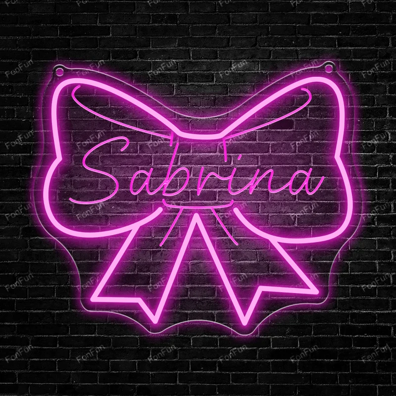 

Custom Neon Neon Personalized Logo LED Neon USB Multi Font Color For Birthday Party Study Living Room Bedroom Decoration Lights