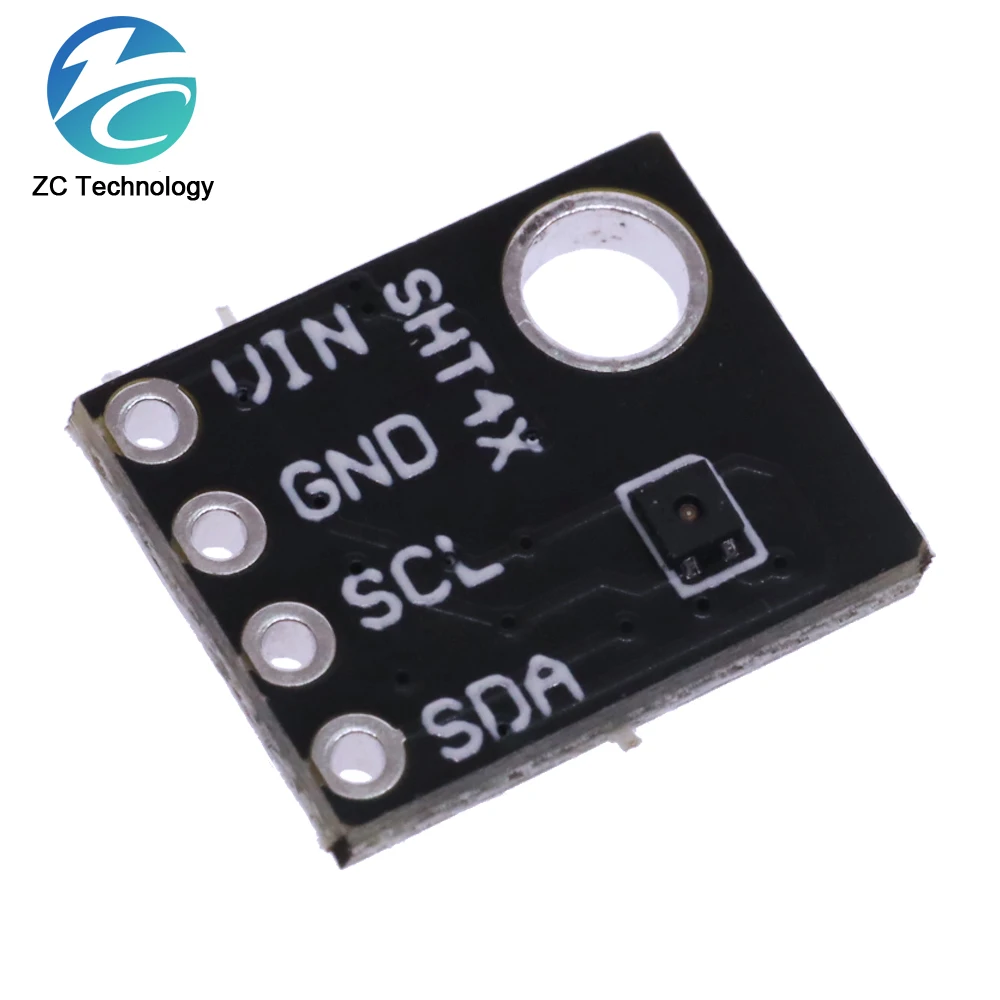 SHT40 SHT41 Sensor Suhu dan Kelembaban Modul Antarmuka IIC Cuaca Breakout UNTUK Arduino