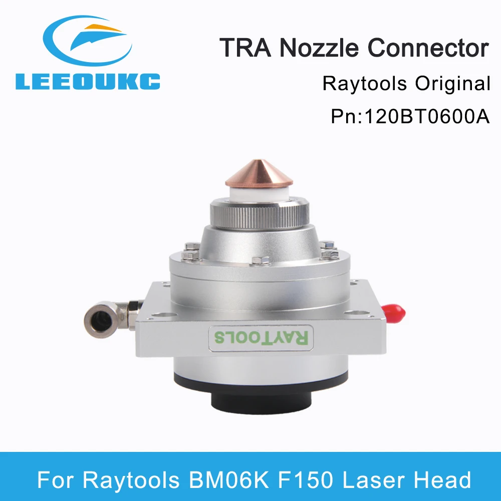 

LEEOUKC Raytools оригинальный лазерный разъем датчика сопла TRA BM06K F150 Pn: 120BT0600A для Raytools BM06K волоконная лазерная режущая головка