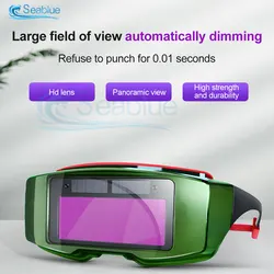 Automatic Dimming Welding Glasses  Automatic Darkening Welding Mask Anti Glare Argon Arc Welding Glasses Welder Special Goggles