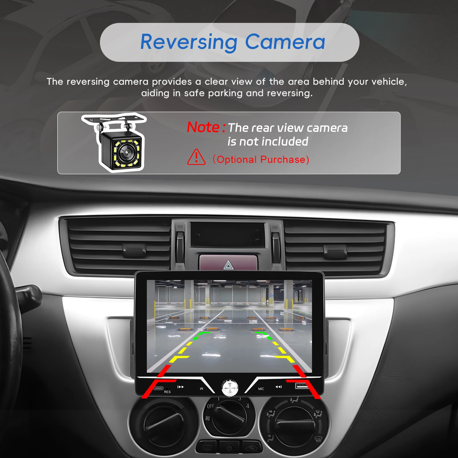 Podofo 7 "1Din CarPlay أندرويد راديو السيارة التلقائي الوسائط المتعددة فيديو MP5 لاعب شاشة تعمل باللمس العالمي Autoradio ستيريو USB شحن #5