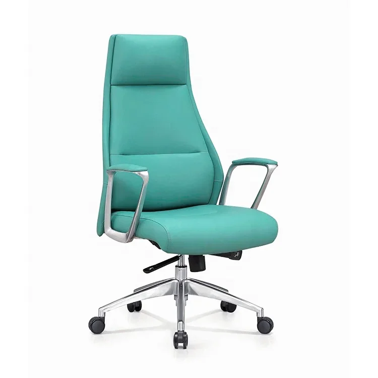 Furniture Manufacturer Commercial Furniture Adjustable Arm Ergonomic High Back Leather Office Chair