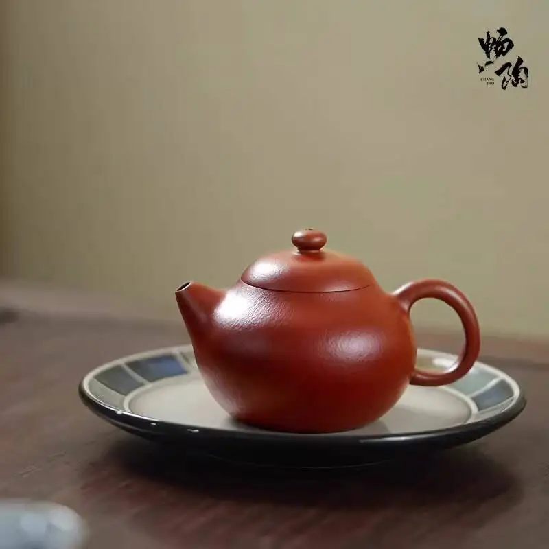

Оригинальный глиняный чайник ручной работы Changtaoyixing Imperial Concubine из минеральной фиолетовой глины Хуан Мэйпин, 140 мл