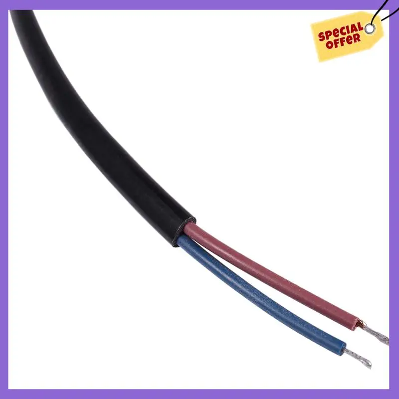 

-A96Z 10X US Plug 1.8M Power Cord On/Off Button Switch AC110V 3A AC250V 6A Black