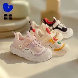 Mini Bala Children's Steady-walking Sneakers Unisex Kids Wide-toed Anti-slip Mesh Cloth Lightweight and Comfortable 2025 New