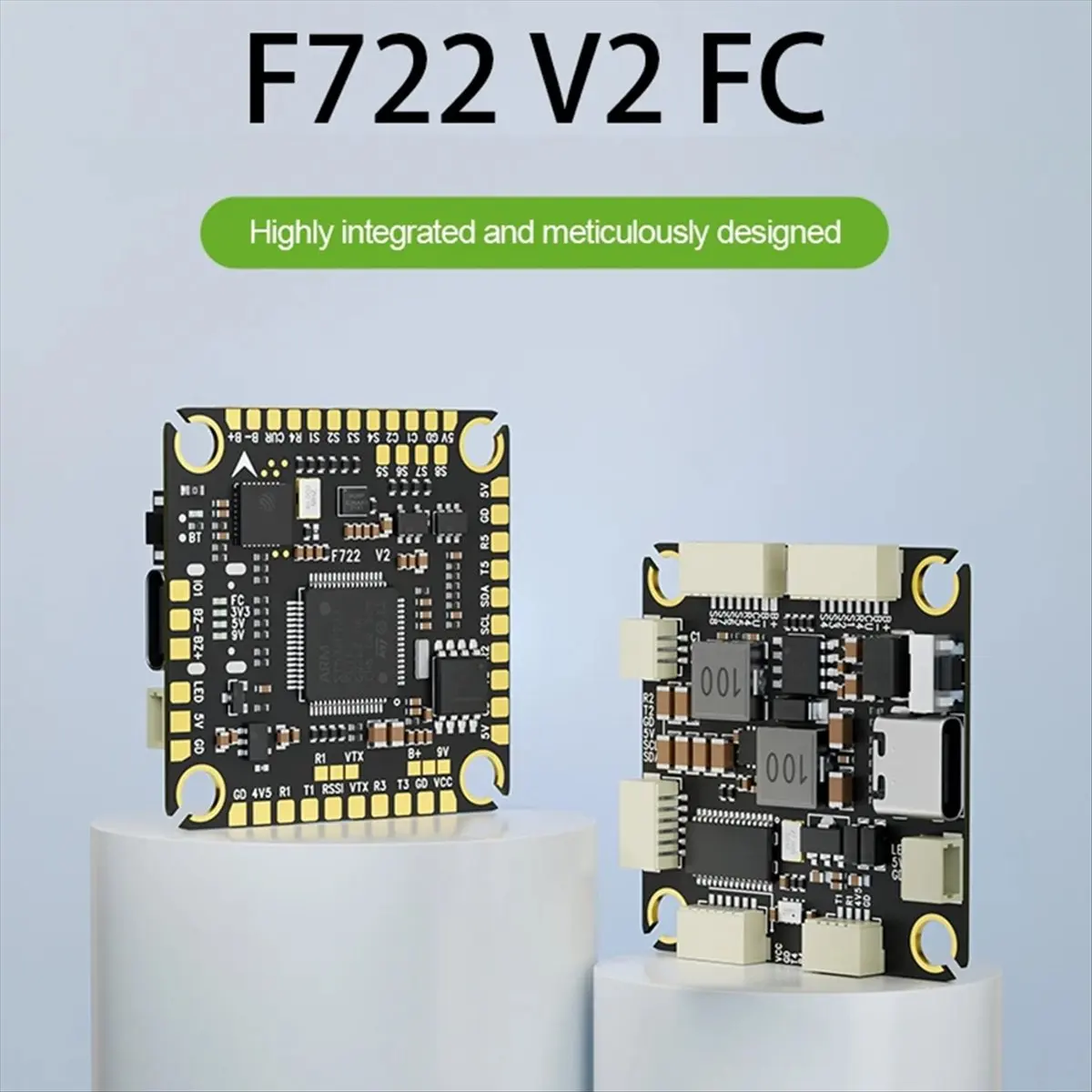 Super Sale F722 V2 Flight Controller X8 ICM42688P&BMP280 30.5mm for Racing Drone