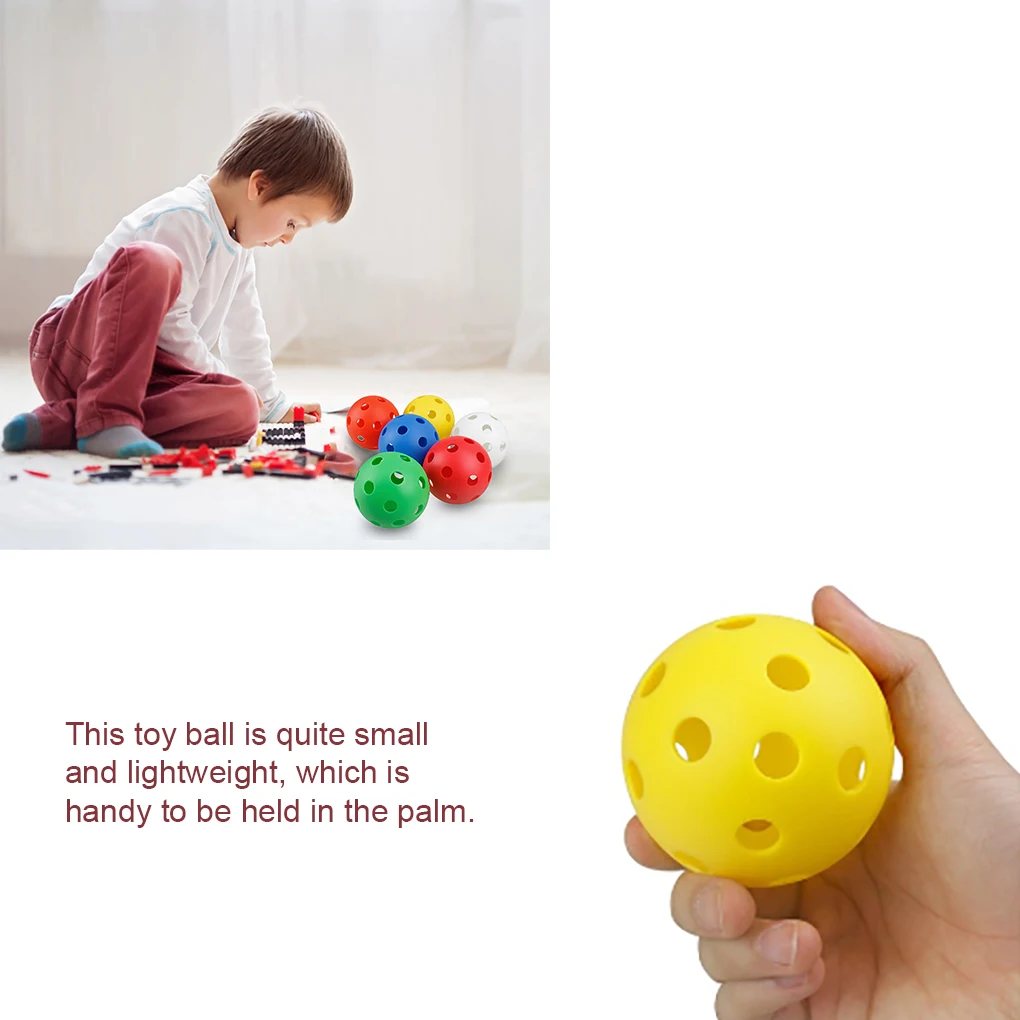 Pet Ball Multicolored Workmanship Simple Design Dog Toy Training Prop