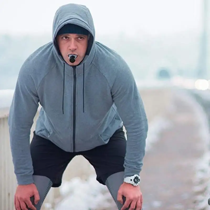 Sportowy trener oddechu Przenośny trener oddechu brzucha o pojemności płuc z pokrętłem regulowanej intensywności Narzędzie do treningu płuc