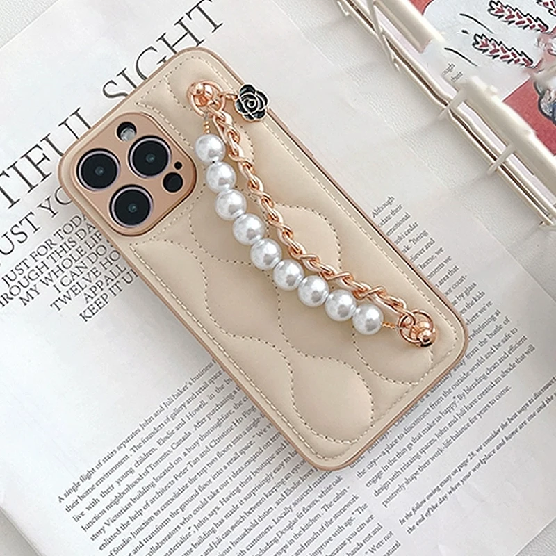 Luxury Phone Case For iPhone 16 Pro Max 14 13 12 15 Plus+ High Qualitye Cover for iPhone 16 13 12 11 15 14 pro max with Bracelet