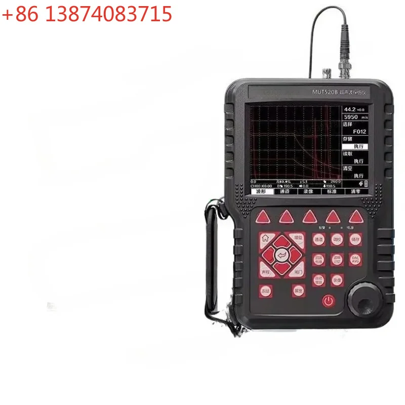 FOR Ultrasonic Flaw Detector Digital Portable Metal Internal Weld Non-destructive Testing Defect Test Block MUT520B