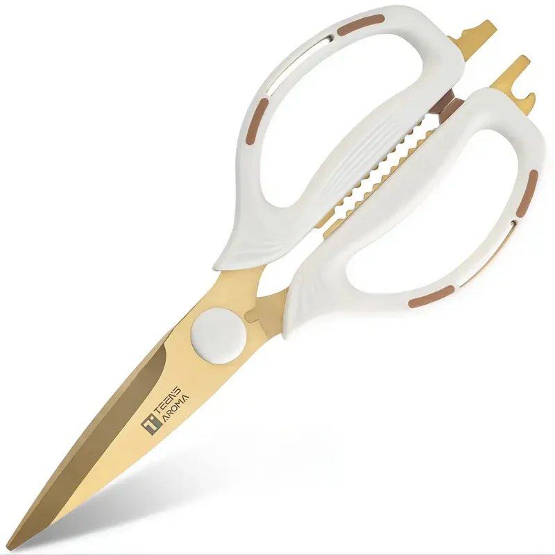 

Handmade Heavy Duty Scissors - Nimble Durable Easy Clean for Cutting Chicken Bones Meats Vegetables Perfect Gift Women