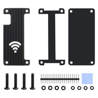 Metal Case for RaspberryPiZero 2W/PiZeroW/PiZero Heat Dissipation Cooler Box for PiZero Module Cover