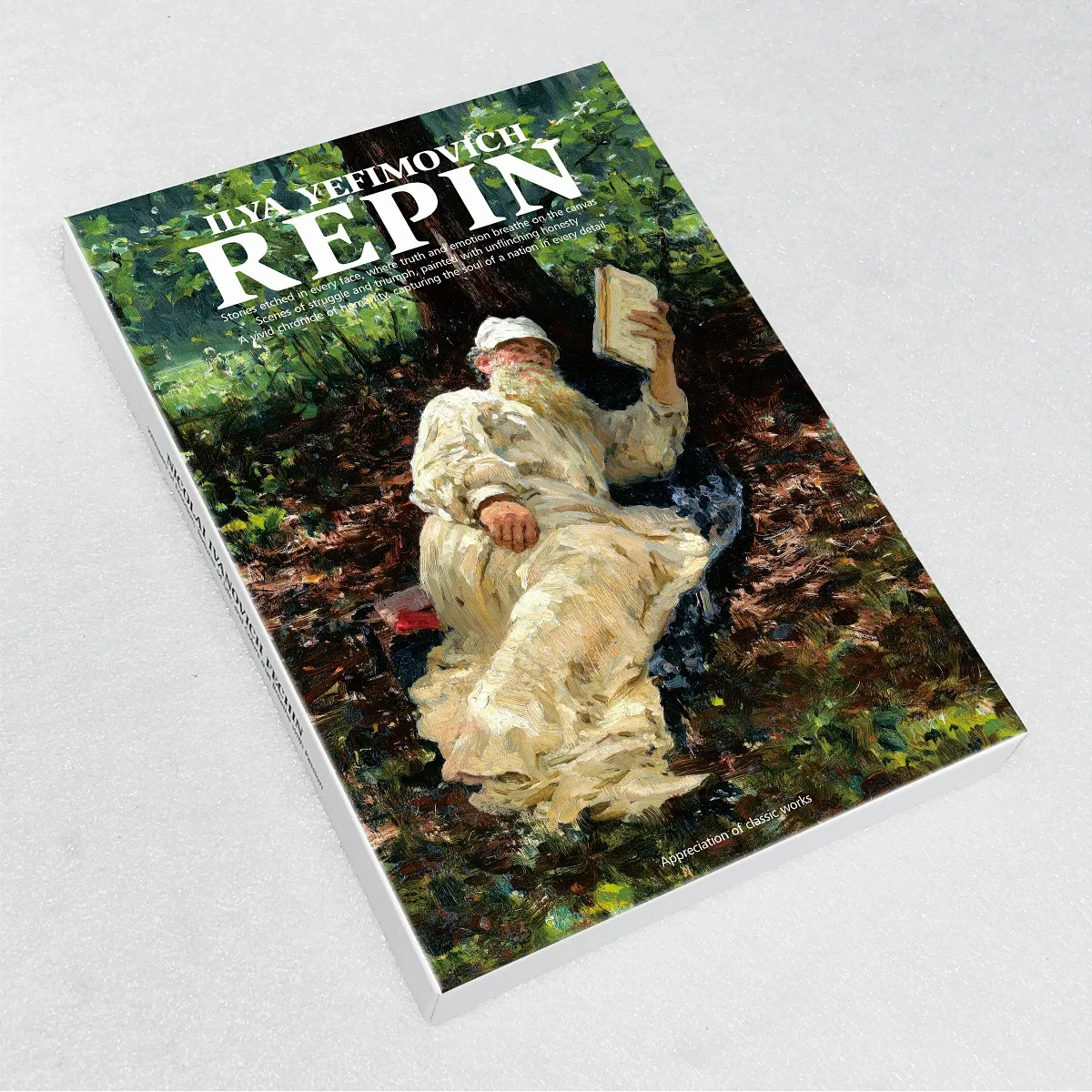 Ensemble de cartes postales de peinture à l'huile Repin Yefimovich, 30 pièces, cartes de vœux de Collection d'œuvres d'art de réalisme russe classique