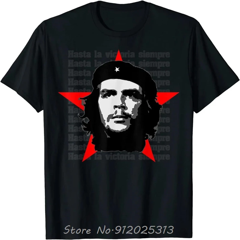 Che Guevara Shirt Rebel Cuban Shirt Guerrilla Revolution cotton tops tees Fitness T-shirt Casual T Shirt Oversized O-neck Tshirt