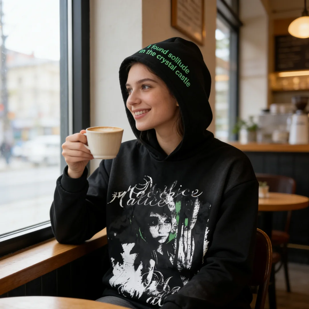 

Ретро-худи в стиле Харадзюку, готический уличный стиль, свободный крой, европейская и американская осенне-зимняя новая коллекция