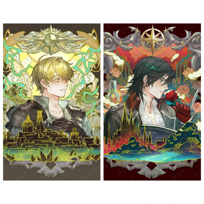 Lord of Mysteries Acrylic Stand Klein Alger Amon Leonard Derrick Novel Anime Figure Desk  Ornament Decor for Fans Gift Keychain