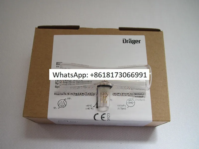 Original Delge DRAGER flow sensors 8403735-09, 6871980, five in one box