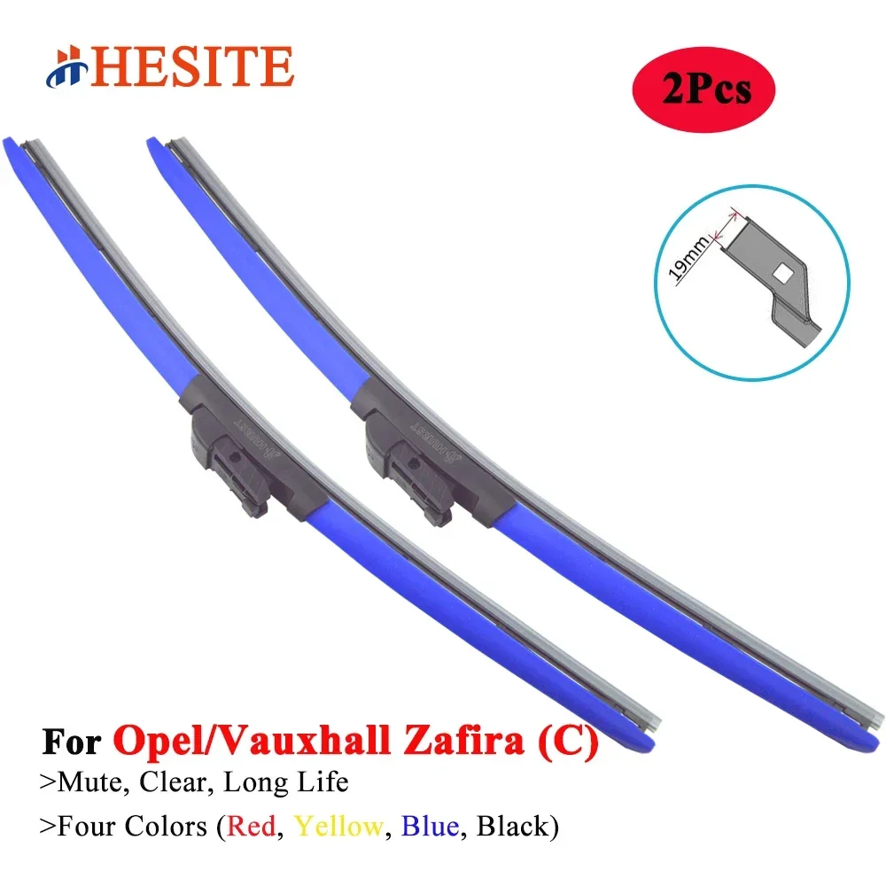 

HESITE Colorful Windshield Wiper Blades For Opel Vauxhall Zafira Tourer C MPV P12 2011 2012 2015 2016 2018 2019 2020 Car Brushes