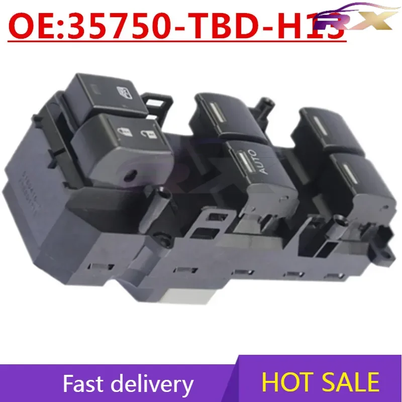 

OEM:35750-TBD-H13 Suitable for Honda 8th Generation Accord Odyssey RB3 glass lift switch power window button switch