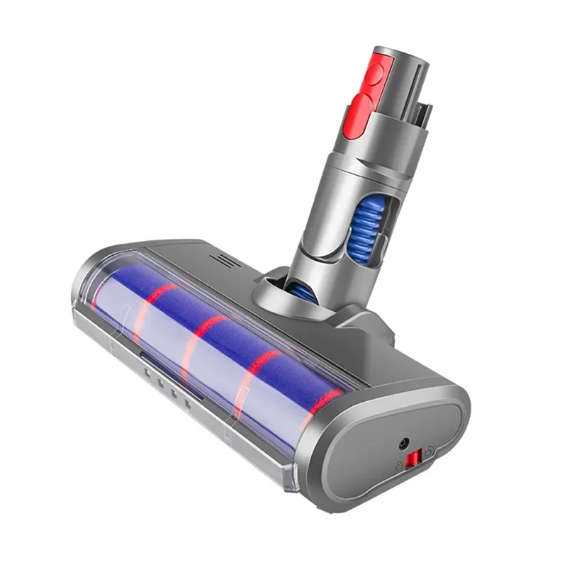 

A24P Сменная мягкая роликовая щетка с подсветкой для пыли для пылесосов Dyson V15 V11 V10 V8 V7 для пылесосов Hardwood Cleaner