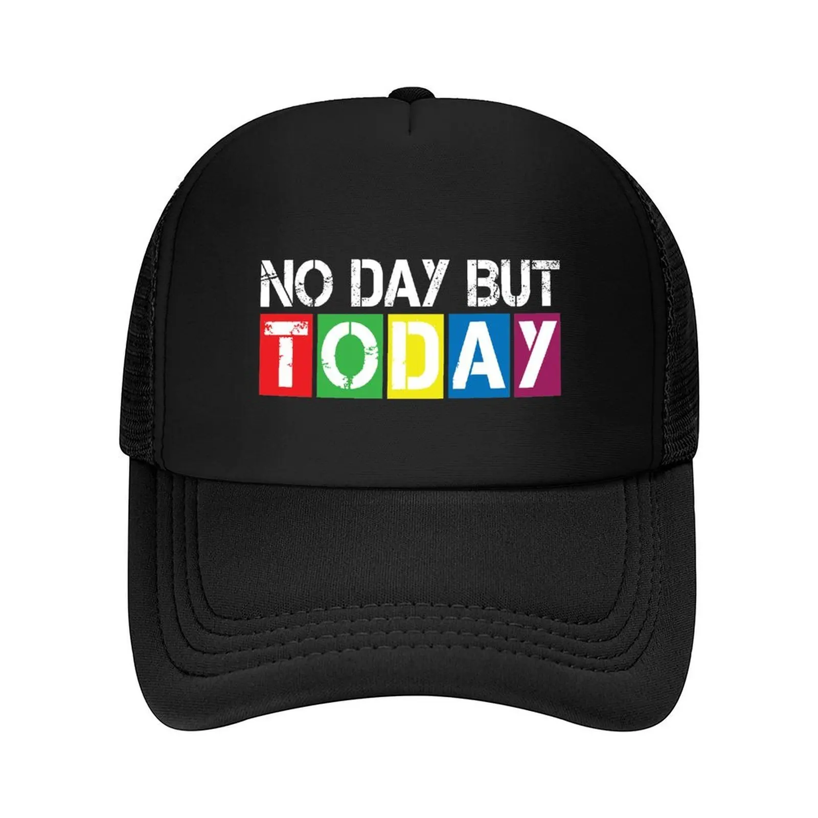 

No day but today [Rent] Baseball Cap Thermal Visor Fashion Beach Luxury Cap black Mens Caps Women's