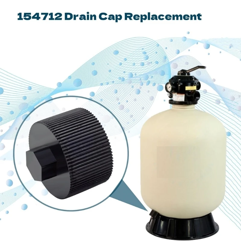 อุปกรณ์กรองทรายสปา ส่วนสระว่ายน้ำ หมวกกรองอุณหภูมิสูง หมวกสระว่ายน้ำทนต่อการกัดกร่อน หมวกกรองการบำรุงรักษา