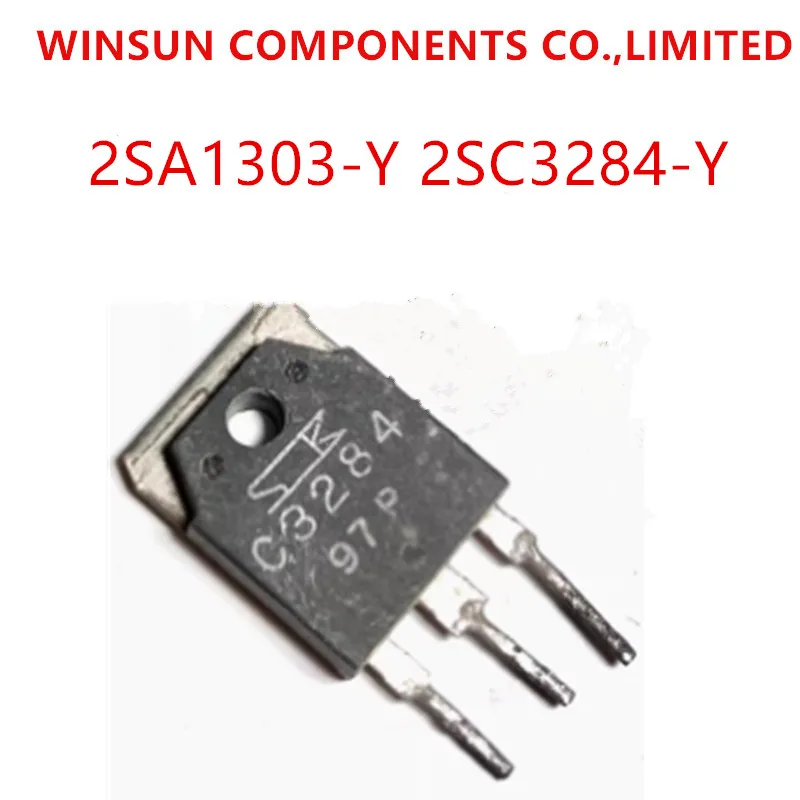 100% New Imported Original 2SA1303-Y 2SC3284-Y 2SA1303 2SC3284 TO-247 Audio Amp Power Transistor