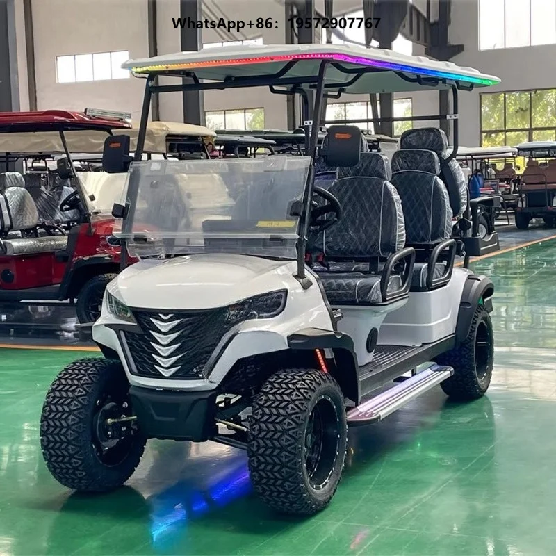 6 Seater Electric Golf Carts Cheap Prices Buggy Car for Sale Street Legal High Quality Golf Cart