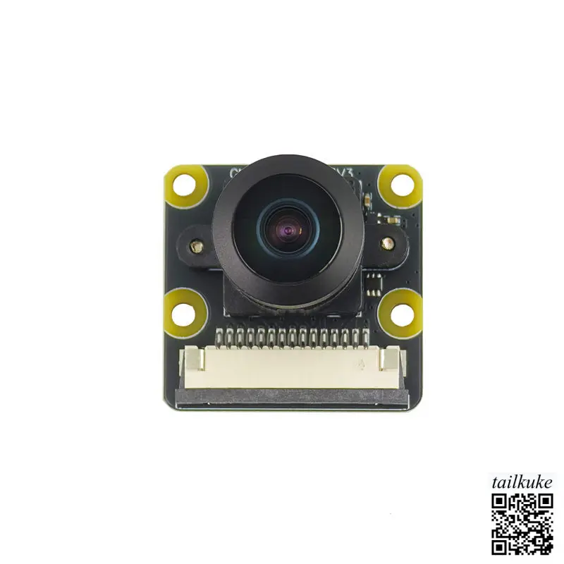 Raspberry Pi Global Shutter Camera OV9281 Module - Black and White, Suitable for AR/VR, High Definition 720P