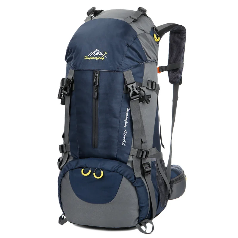 大容量防水スポーツバックパック,50l,ハイキング,登山,キャンプ用品用