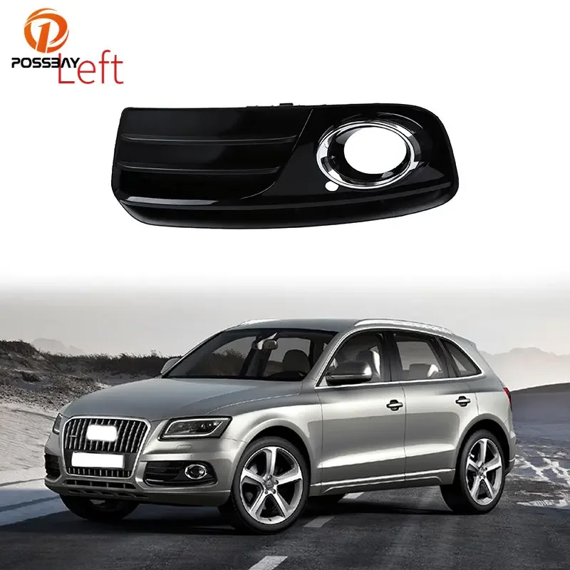 

Car Fog Lights Cover Grills Front Side Bumper Lower Grille for Audi Q5 8R 2013 2014 2015 2016 Facelift Exterior Accessories