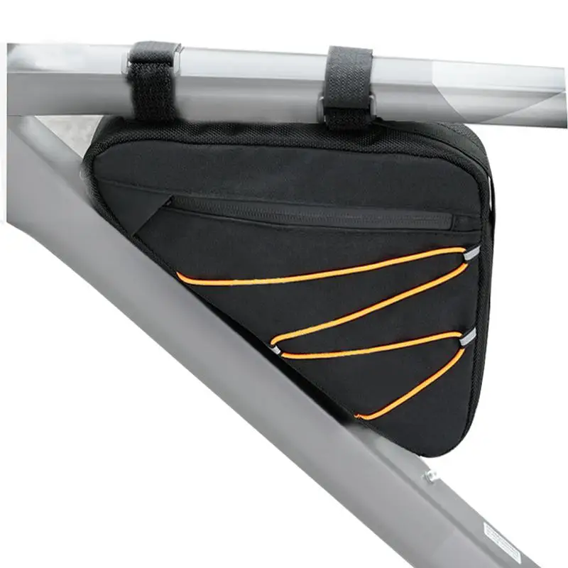 

Bicycle frame bag front beam bag triangular large capacity cycling bag bicycle bag under the seat top tube bag suitable