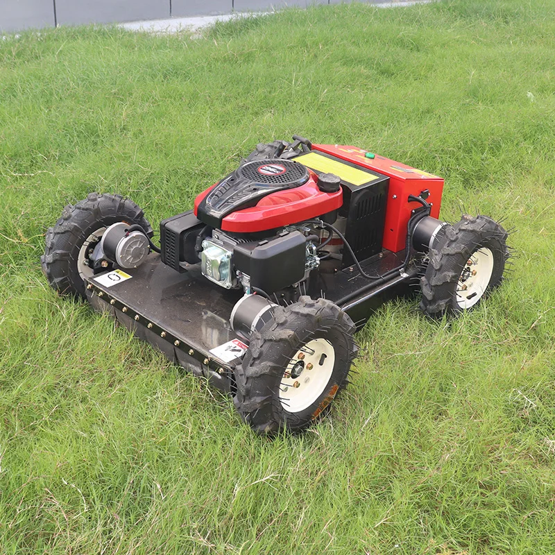 

Efficient Weeding,7-8-9 HP Gasoline-Powered Robot Lawn Mower with Grass Cutter