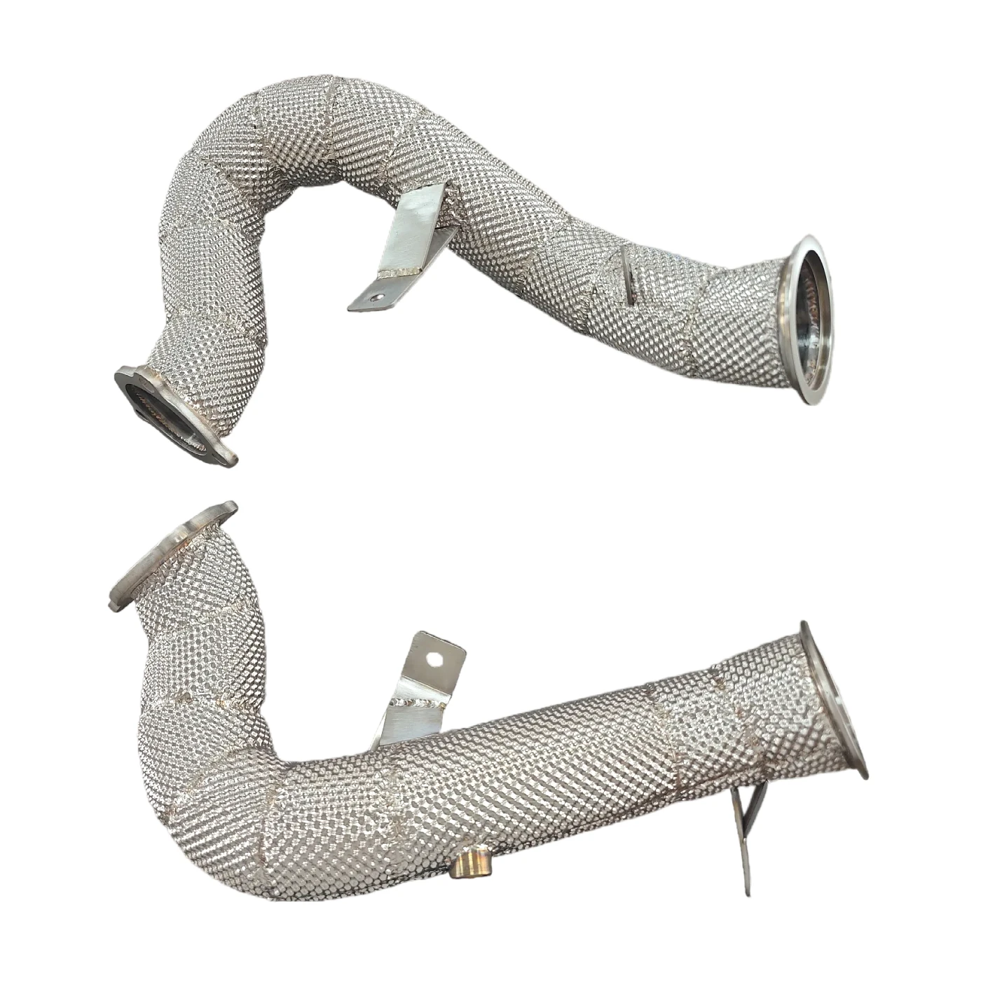 

Stainless Steel Heatshield Downpipe For Porsche Macan 3.0T Racing Downpipe