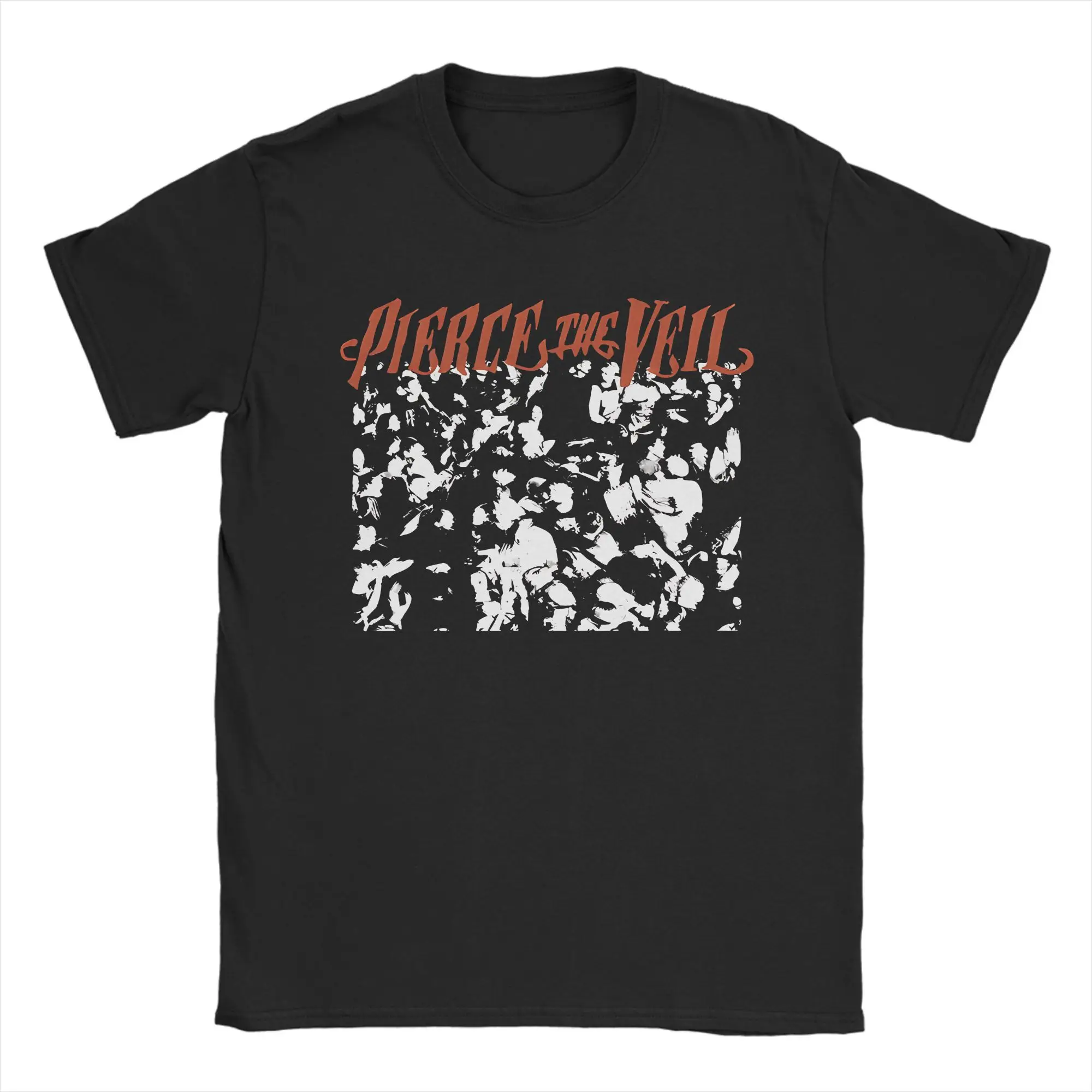 

Band Pierce The Veiled T-Shirts Men Funny Cotton Tee Shirt Crewneck Short Sleeve T Shirts Plus Size Tops