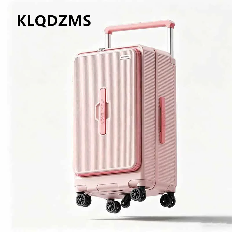 KLQDZMS Luggage Password Box  20 Inch Strong and Durable PC Boarding Box 24