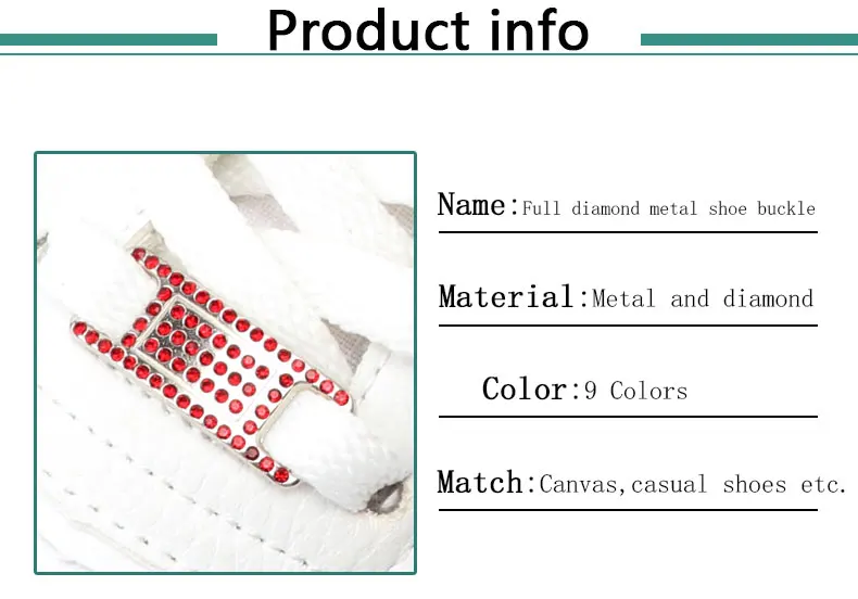 2 Stück bunte Strass-Schnürsenkel, Schuhdekoration, juwelenbesetzte Sneaker-Schuh-Charms, Geschenk für Mädchen, DIY-Schnürsenkel-Schnallen, Schuhzubehör – Detail 4