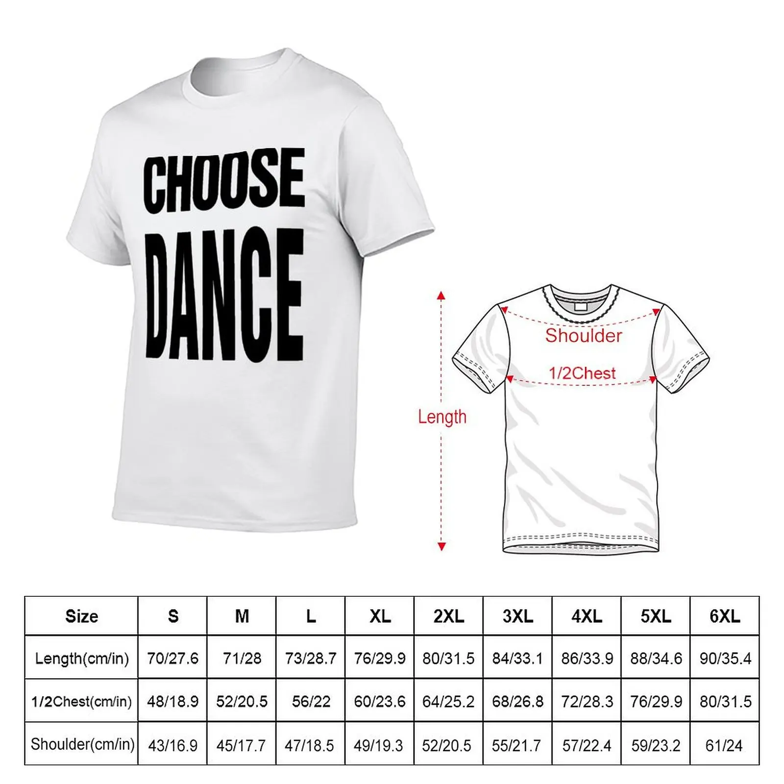 Choose Dance T-Shirt Fitness Quick Dry Short Sleeve Top