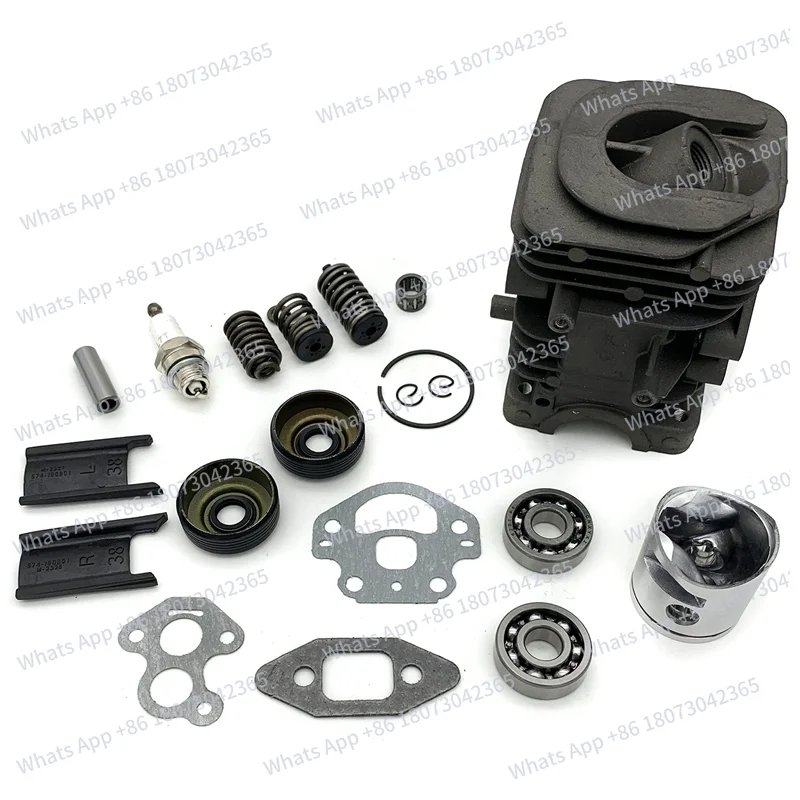 

1SET HUS 240 235 236 39mm Cylinder Piston Crank Bearing Seal Gasket Kit for Husqvarna 240 240E 235E 235 236 236E Chainsaw
