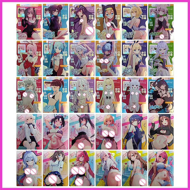 

Аниме История Богини Редкие DR XX Коллекционные карты Сексуальный Мику Хурина Камисато Аяка Нахида Ганью Игрушки для мальчиков Подарок на день рождения