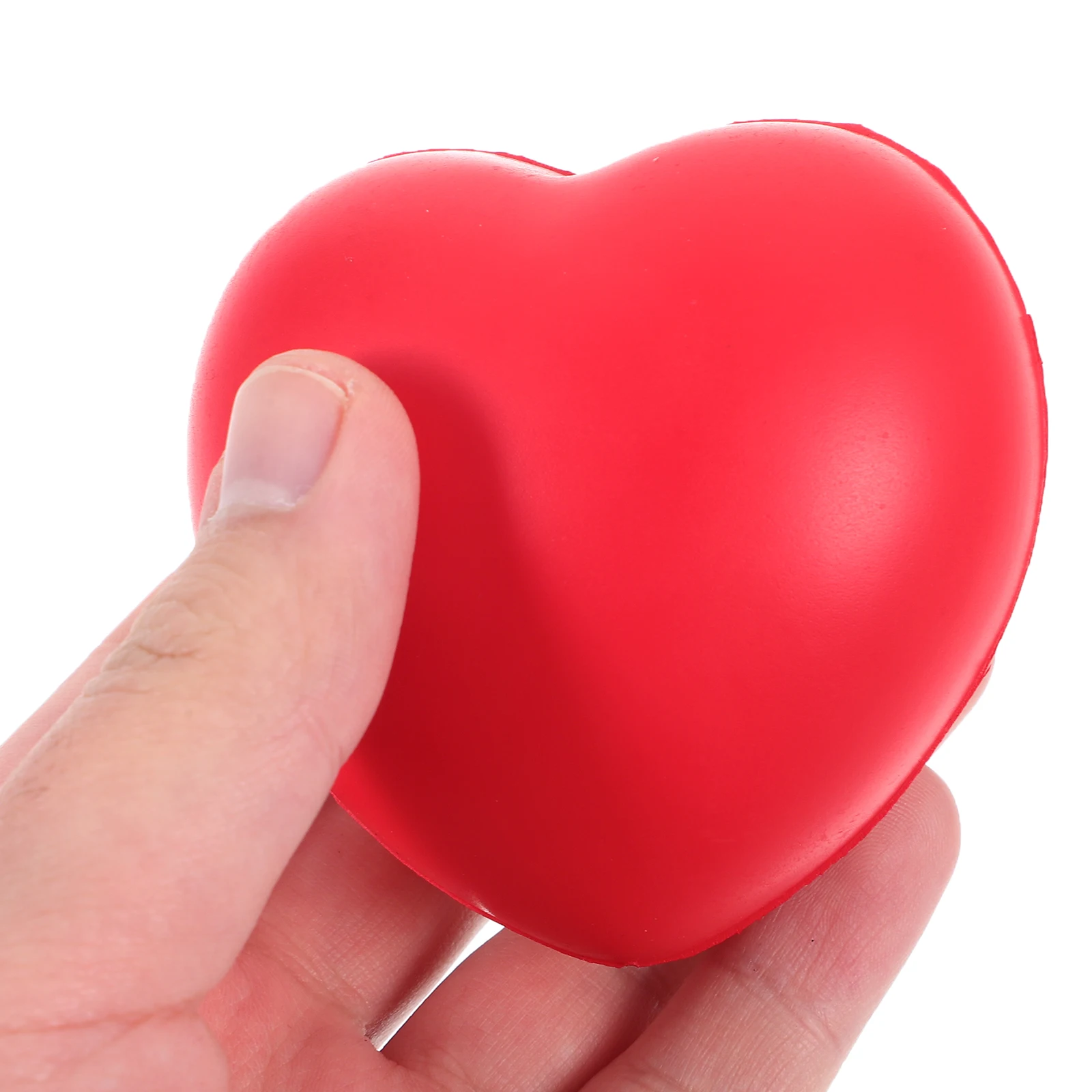 3Pcs Heart Shaped Hand Grip Ball Hand Exercise Ball Heart Shaped Squeeze Stress Ball Finger Massage Ball Hand Grip Ball